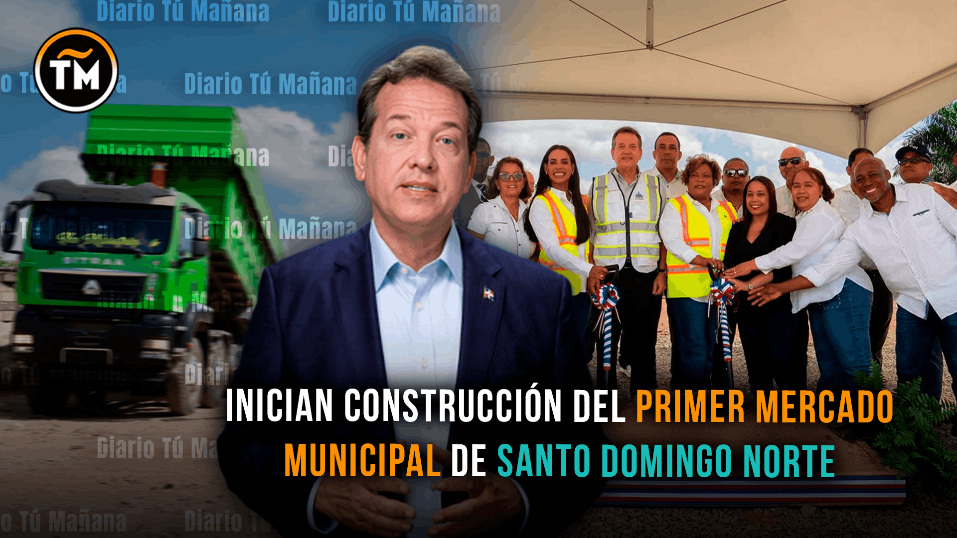 Mercado municipal en Santo Domingo Norte iniciará su construcción con inversión de RD$87.7 millones
