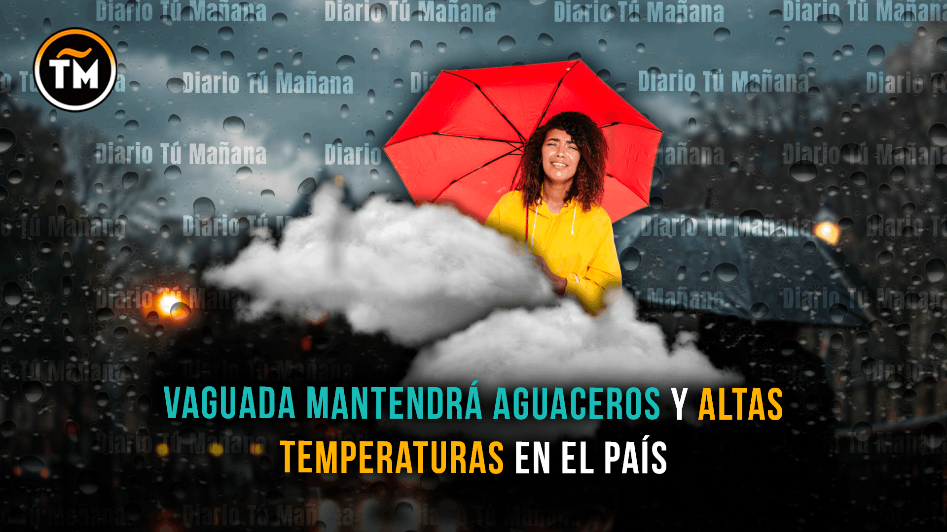 Vaguada provoca lluvias y tormentas eléctricas en varias provincias, informa el Indomet